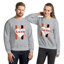 Load image into Gallery viewer, Love Unisex Sweatshirt
