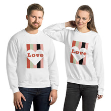 Load image into Gallery viewer, Love Unisex Sweatshirt
