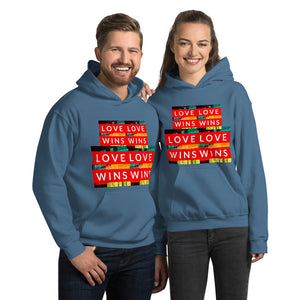 LOVE WINS Unisex Hoodie