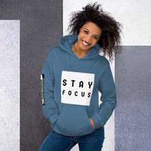 Load image into Gallery viewer, STAY FOCUS / FIERCE Unisex Hoodie
