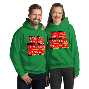 LOVE WINS Unisex Hoodie