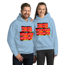 Load image into Gallery viewer, LOVE WINS Unisex Hoodie
