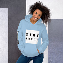 Load image into Gallery viewer, STAY FOCUS / FIERCE Unisex Hoodie
