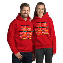 Load image into Gallery viewer, LOVE WINS Unisex Hoodie
