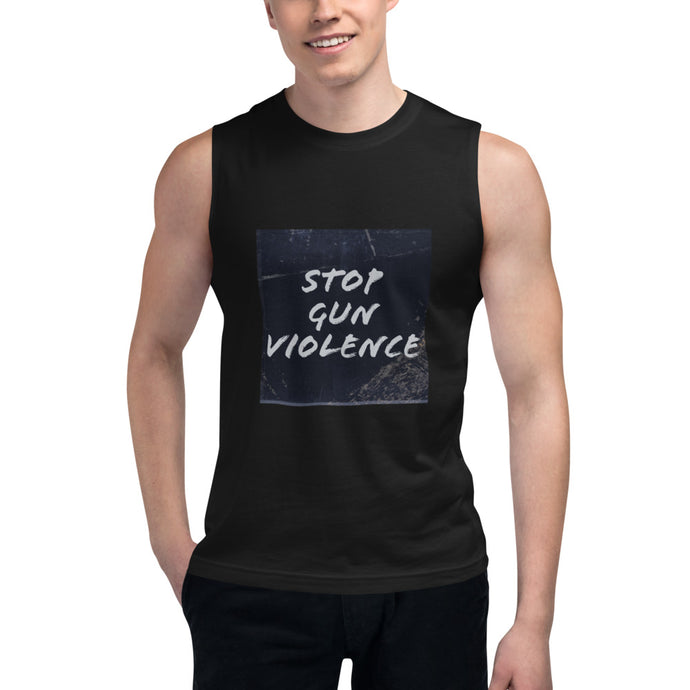 STOP GUN VIOLENCE Muscle Shirt