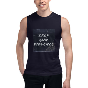 STOP GUN VIOLENCE Muscle Shirt