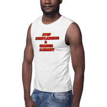 Load image into Gallery viewer, STOP COMPLAINING Muscle Shirt
