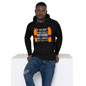 STEP UP ORANGE Unisex Hoodie