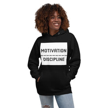 Load image into Gallery viewer, MOTIVATION DISCIPLINE Unisex Hoodie
