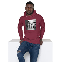 Load image into Gallery viewer, FALL IN LOVE Unisex Hoodie
