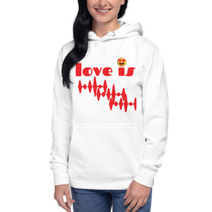 LOVE IS Unisex Hoodie