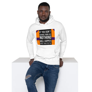 STEP UP ORANGE Unisex Hoodie