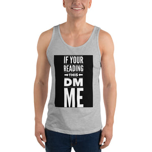 DM ME Unisex Tank Top