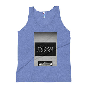 WORKOUT ADDICT Unisex Tank Top