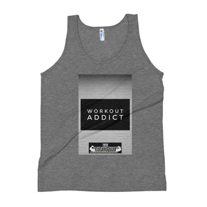 WORKOUT ADDICT Unisex Tank Top