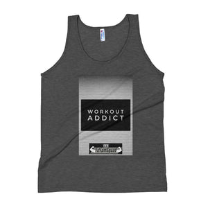 WORKOUT ADDICT Unisex Tank Top