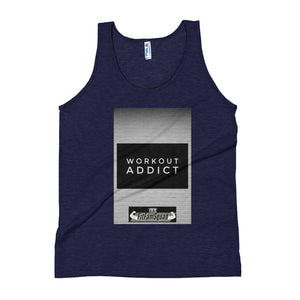 WORKOUT ADDICT Unisex Tank Top