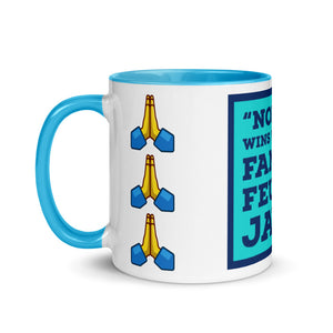 FAMILY FUEDS Mug with Color Inside