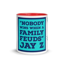 Load image into Gallery viewer, FAMILY FUEDS Mug with Color Inside
