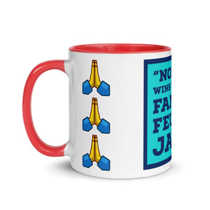 FAMILY FUEDS Mug with Color Inside