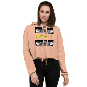 DO IT NOW -  crop hoodie