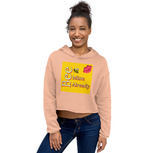 BEE MINE ALREADY Crop Hoodie