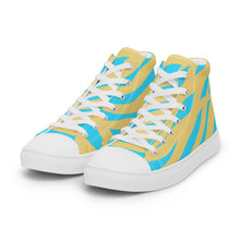 Load image into Gallery viewer, ZEBRA STRONG Women’s high top canvas shoes
