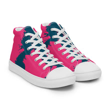 Load image into Gallery viewer, ELECTRIC Women’s high top canvas shoes
