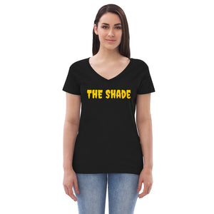 THE SHADE Women’s recycled v-neck t-shirt