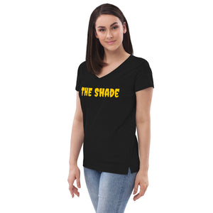 THE SHADE Women’s recycled v-neck t-shirt