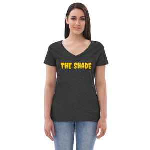 THE SHADE Women’s recycled v-neck t-shirt