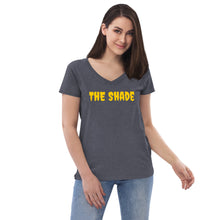 Load image into Gallery viewer, THE SHADE Women’s recycled v-neck t-shirt
