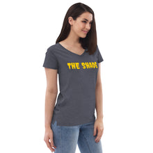 Load image into Gallery viewer, THE SHADE Women’s recycled v-neck t-shirt
