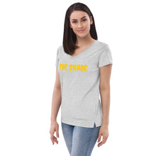 Load image into Gallery viewer, THE SHADE Women’s recycled v-neck t-shirt
