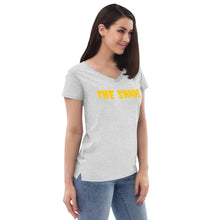 Load image into Gallery viewer, THE SHADE Women’s recycled v-neck t-shirt
