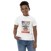 Load image into Gallery viewer, PROTECT THE YOUTH  jersey t-shirt
